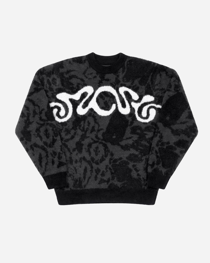 OBSIDIAN FLUFF KNIT