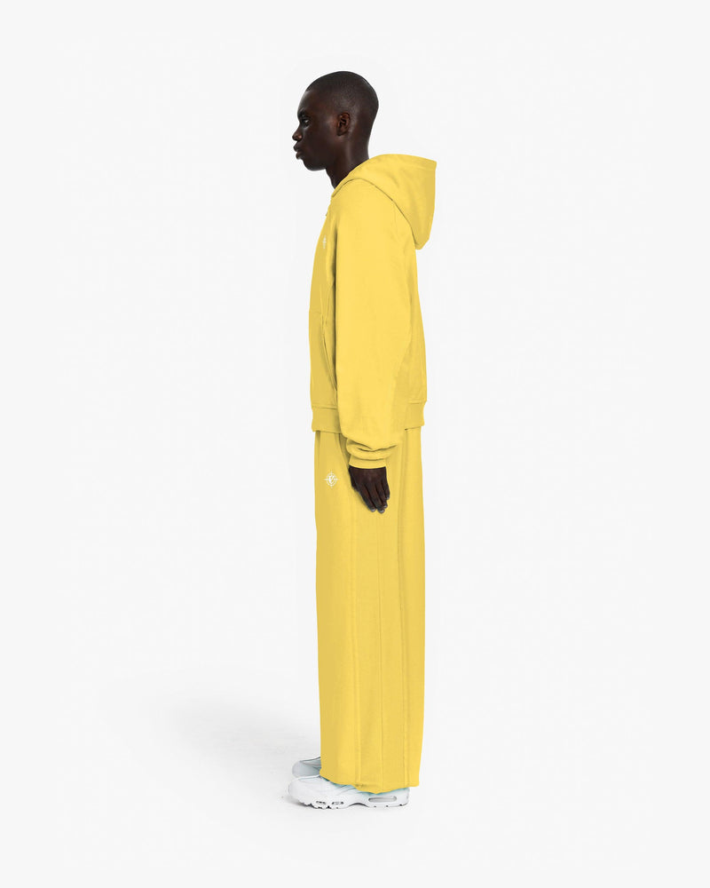 INSIDE OUT ZIP HOODIE SUNFLOWER