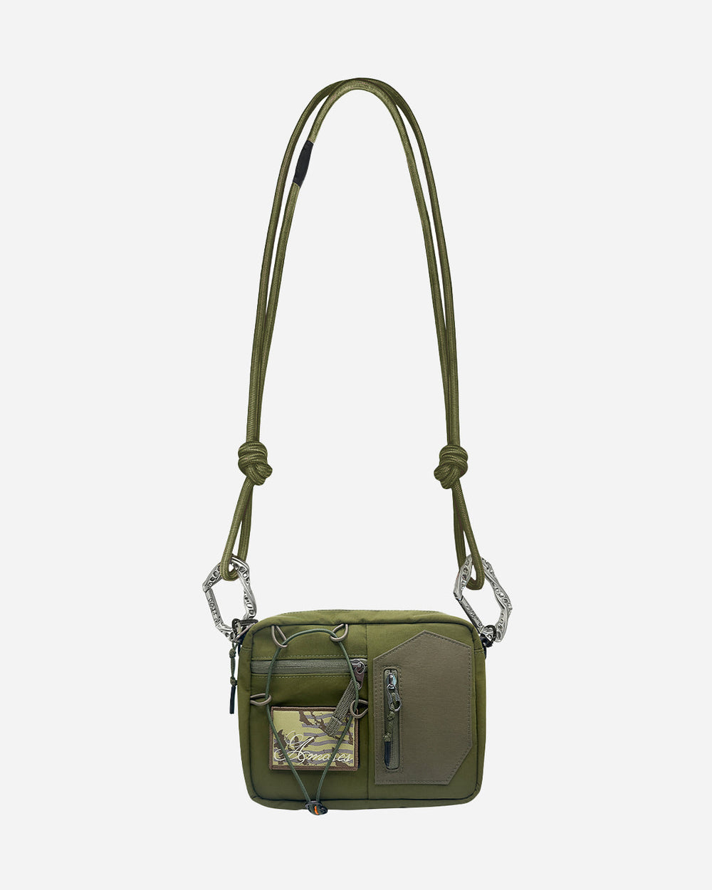 UNDERLOCK KAKI HANDBAG