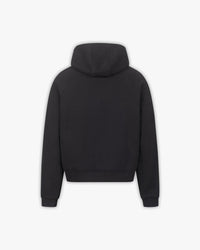 SHOOTING HOUSE ZIP HOODIE BLACK