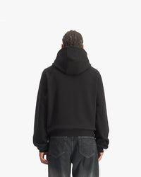 SHOOTING HOUSE ZIP HOODIE BLACK