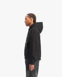 SHOOTING HOUSE ZIP HOODIE BLACK
