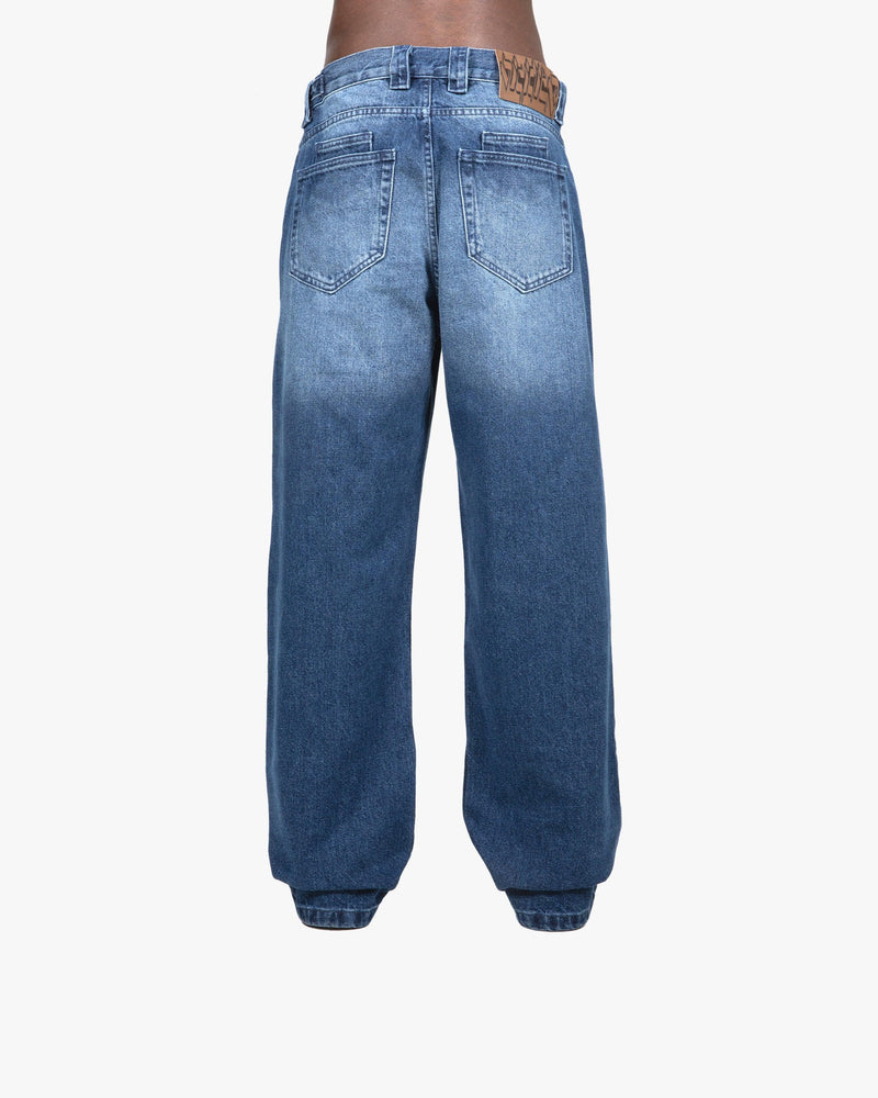 MIRAGE DENIM DARK BLUE / WHITE