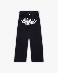 HAVOC DENIM BLACK / WHITE