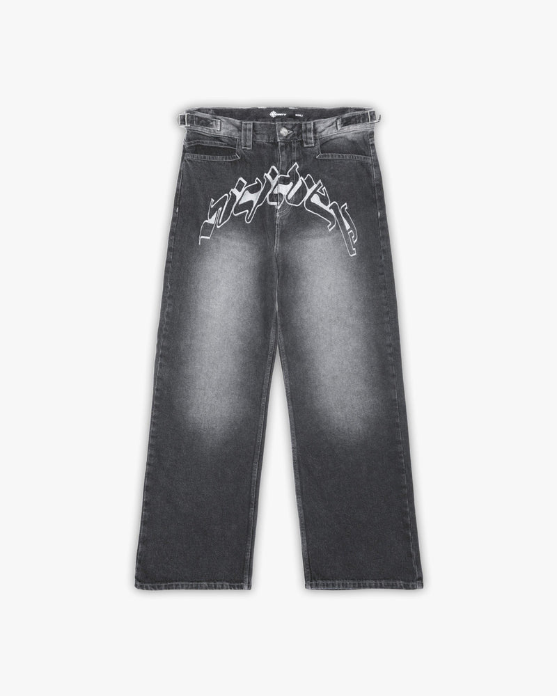 OUTLINED MIRAGE DENIM GREY / WHITE