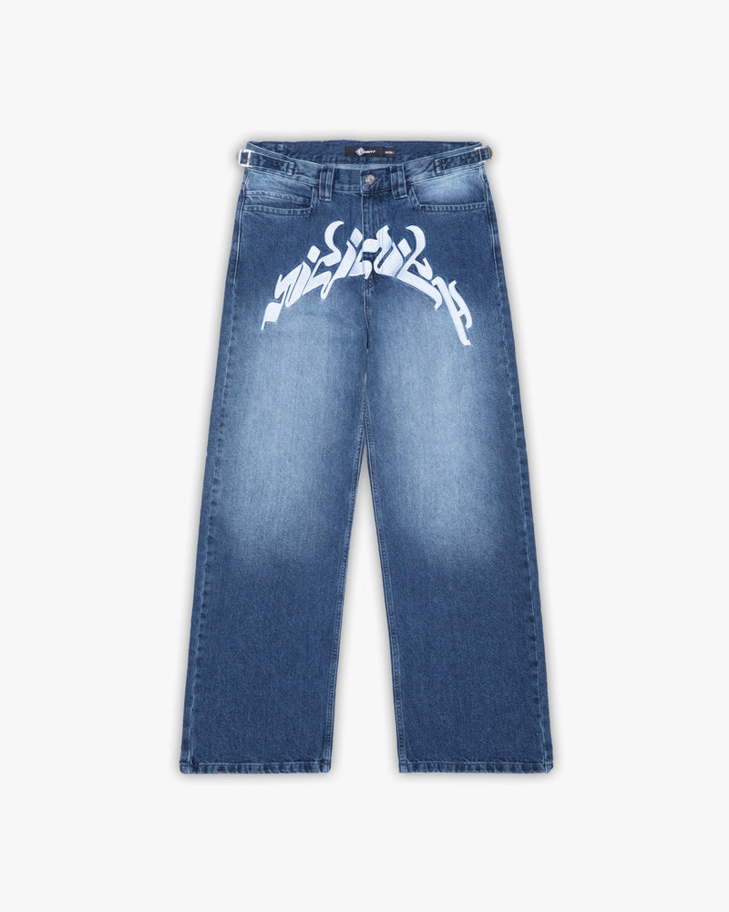 MIRAGE DENIM DARK BLUE / WHITE
