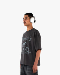CAMPFIRE TEE DARK GREY