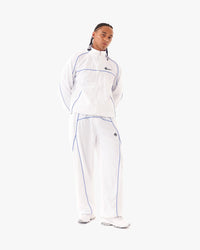 TRACK PANTS WHITE