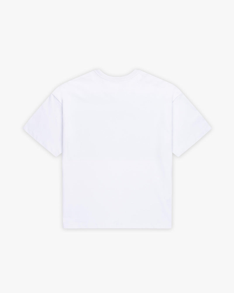 FINGERPRINT TEE WHITE